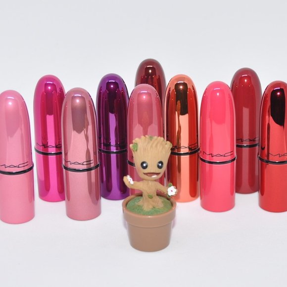 MAC Shiny Pretty Things Lipstick Set 10pcs - Picture 7 of 9